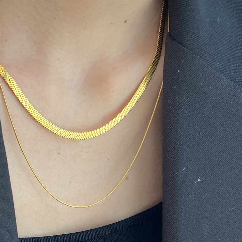 Golden Duo Snake Chain